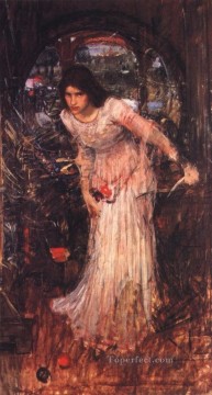 シャロットの女性 JW ギリシャ人女性 ジョン・ウィリアム・ウォーターハウス Oil Paintings